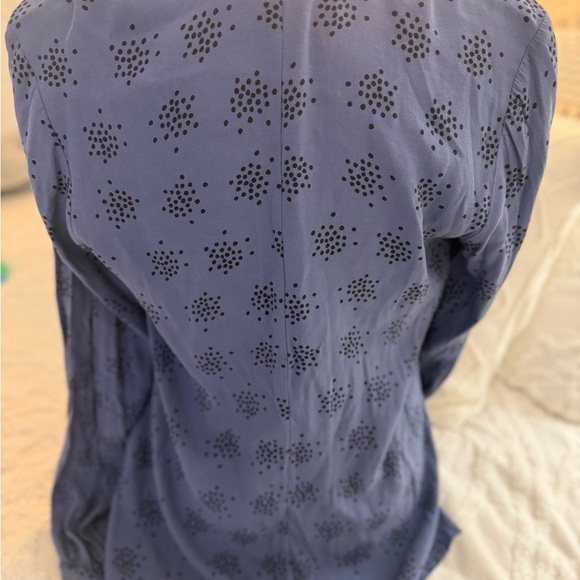 Boden Navy Patterned Blouse - Picture 10 of 10